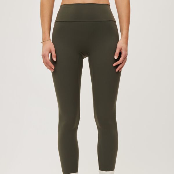 Butter Soft Tights All day, charcoal olive, Rethinkit
