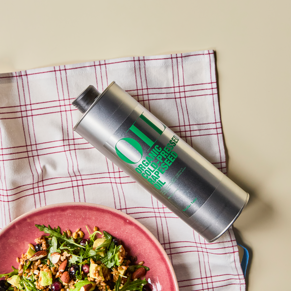 Organic coldpressed virgin rapeseed oil, Nicolas Vah&eacute;