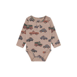 Hcbilly Placket Policecar Long Sleeved, biscuit, Hust & Claire