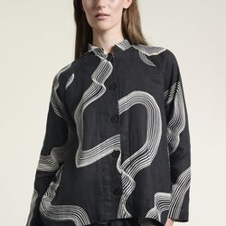 Hikazu raglan jacket, waves, BITTE KAI RAND