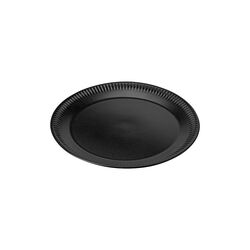 Knabstrup Plate Ø 19 cm, black, Knabstrup Keramik