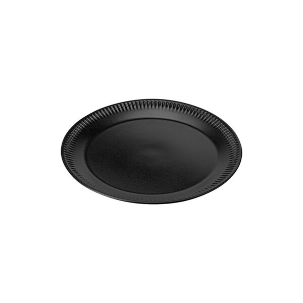 Knabstrup Plate Ø 19 cm, black Knabstrup Plate Ø 19 cm, black, Knabstrup Keramik