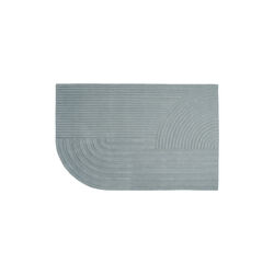 Relevo Rug, sage green, Muuto