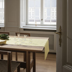 EASTER table runner, yellow, Georg Jensen Damask