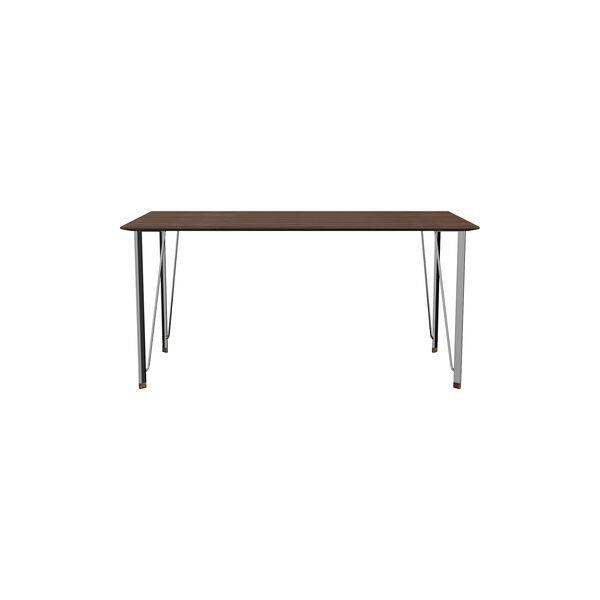 FH3605™ Writing Desk, walnut/chrome, Fritz Hansen
