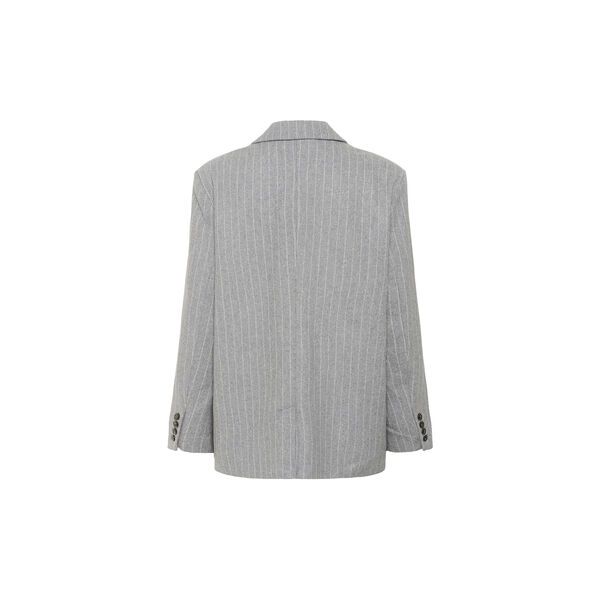 SomayaPW Blazer, medium grey pinstripe SomayaPW Blazer, medium grey pinstripe, Part Two