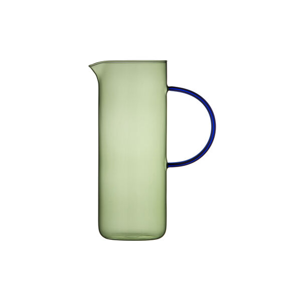 Torino Glass Jug, green/blue Torino Glass Jug, green/blue, Lyngby Glas
