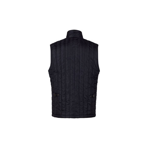 Vest Quilted Zip Nylon, navy Vest Quilted Zip Nylon, navy, Stenströms