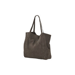 Suede Eden Bag, hot fudge brown, Becksöndergaard