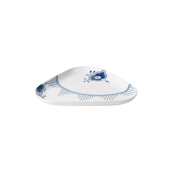 Blue Fluted Mega Triangle Dish, Royal Copenhagen