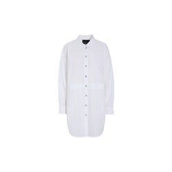 Core cotton pintuck shirt, white, BITTE KAI RAND