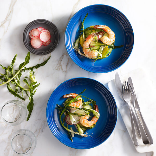 Signature pasta plate 22 cm,azure blue, Le Creuset