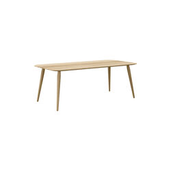PLAYrectangular Coffee Table, natural oiled oak, Bruunmunch Furniture