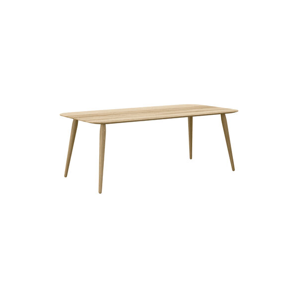 PLAYrectangular Coffee Table, natural oiled oak, Bruunmunch Furniture