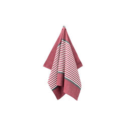 ABILD Tea Towel, carmine red, Georg Jensen Damask