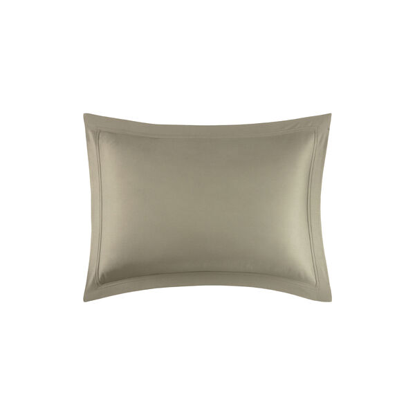 Triomphe Pillow Case, kaki, Yves Delorme