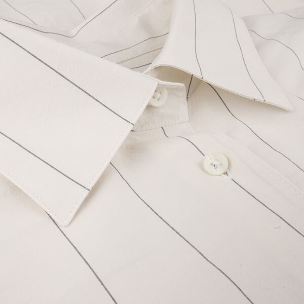 Koda Shirt, light beige stripe, Stenströms