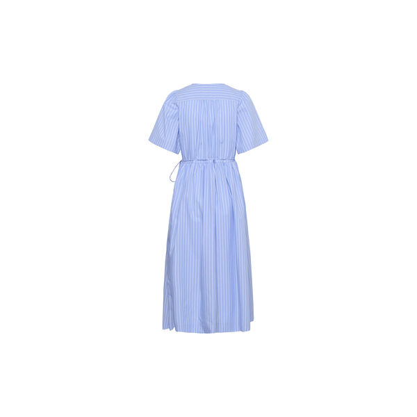 RaelynnIW Wrap Dress, blue yd summer stripe, InWear