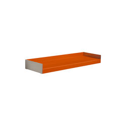 KOMPAKT Shelf | Medium | Aluminium/Orange, oursociety