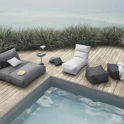 STAY Garden Side Table, warm gray, Blomus