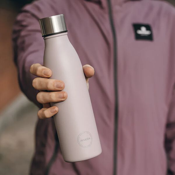 Drinking bottle, lavender, AYA&IDA