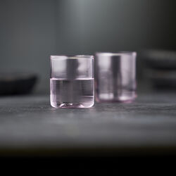 Torino Shot Glass 2 pcs, pink, Lyngby Glas