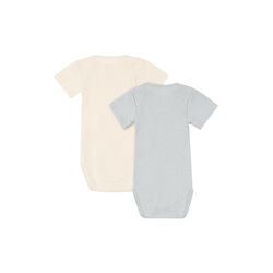 Perla 2 Pack SS Body, buttercream/pearl blue, Konges Sl&oslash;jd
