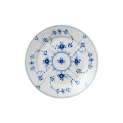 Blue Fluted Plain Plate Ø 19 cm, Royal Copenhagen