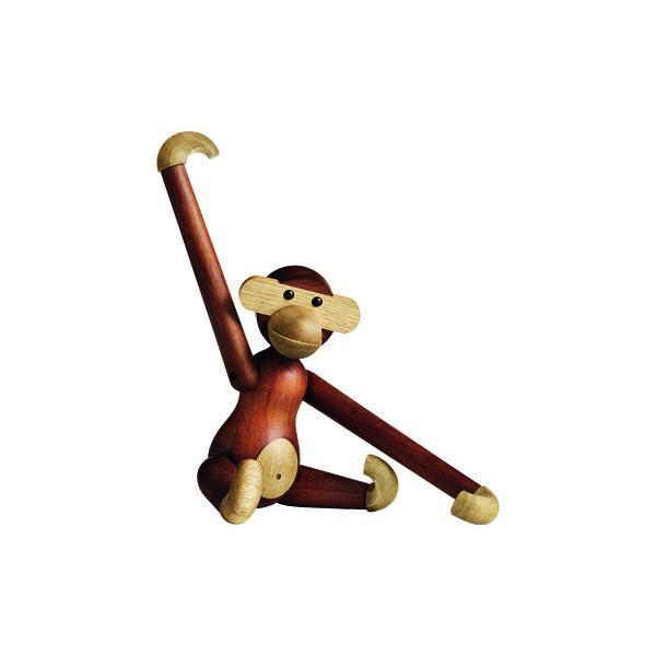 Monkey Small, teak/limba Monkey Small, teak/limba, Kay Bojesen Denmark