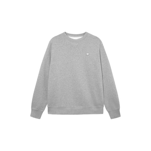 WWTye Sweatshirt, light melange grey, Wood Wood