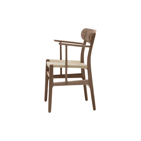 CH26 Dining Chair, oiled walnut/natural, Carl Hansen & S&oslash;n