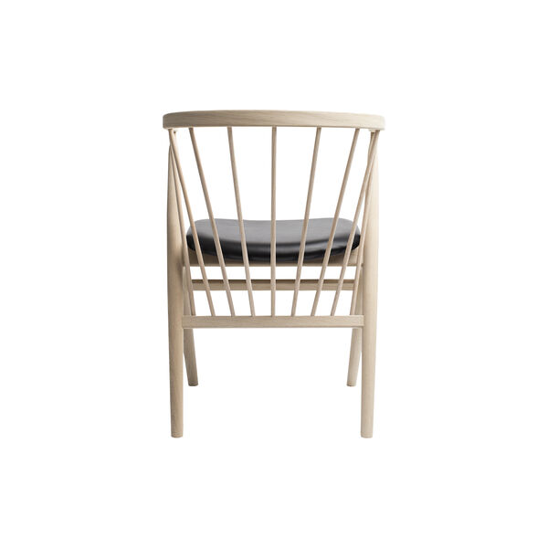 Sibast No 8 Dining Chair, white oiled oak/black, Sibast Furniture
