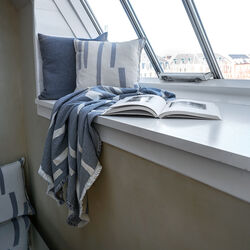 Lyme Grass Throw, blue, ELVANG