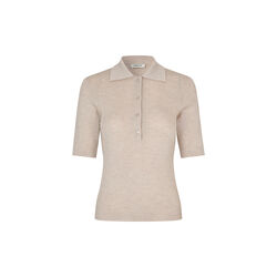 Hirokimd SS polo, summer sand, Modstr&ouml;m