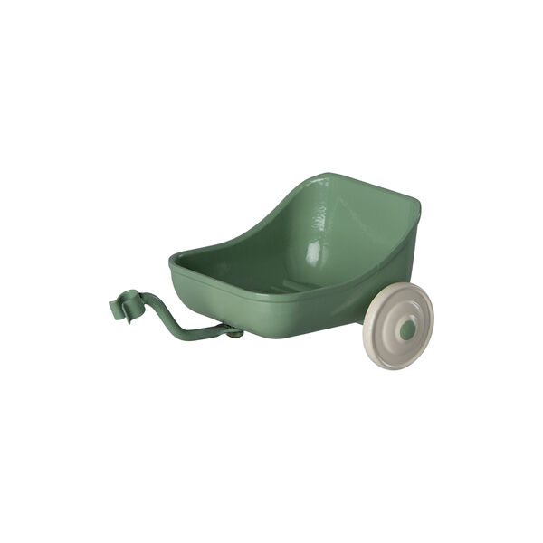Mouse Tricycle Hanger, green, Maileg