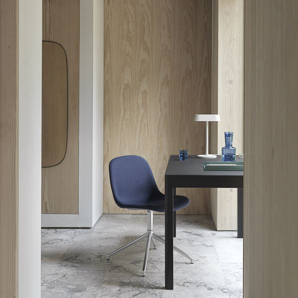 Workshop Table, black linoleum/black, Muuto