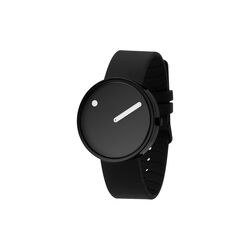 PICTO Wrist Watch, black/black/black, Picto