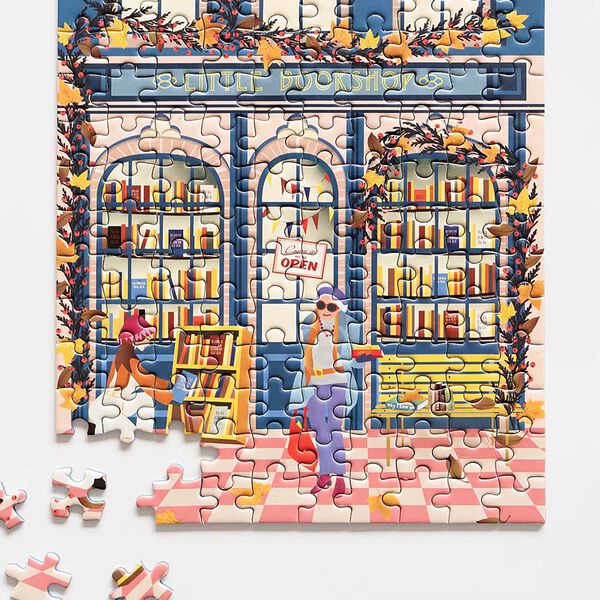 Little Book Shop Puzzle 150 pieces, ViSSEVASSE
