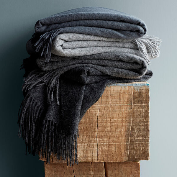 Classic Throw, dark blue, ELVANG