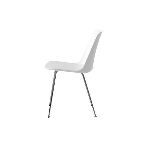 Rely HW6 Dining Chair, white/chrome, &Tradition