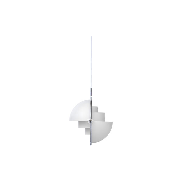 Multi-Lite Pendant, white semi matt/chrome, GUBI