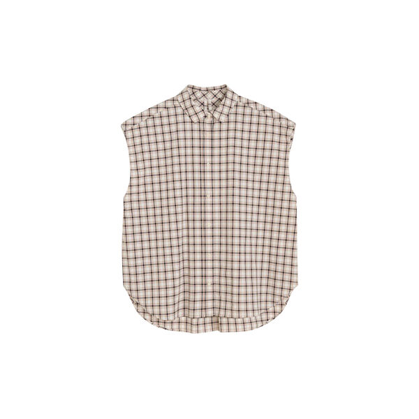 Camal Shirt Check, mix osaka, Aiayu