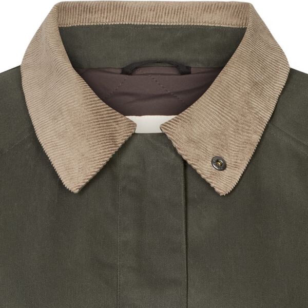 Waxed Coat Cloudy, dark soil, Rethinkit