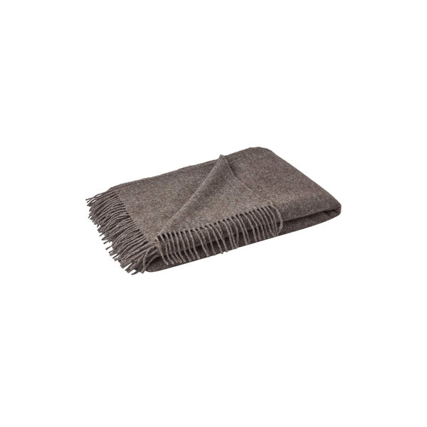 Julia Wool Throw, dark grey, NATURES Collection