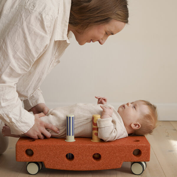 Baby Activity Set, burnt orange/dusty green, MODU