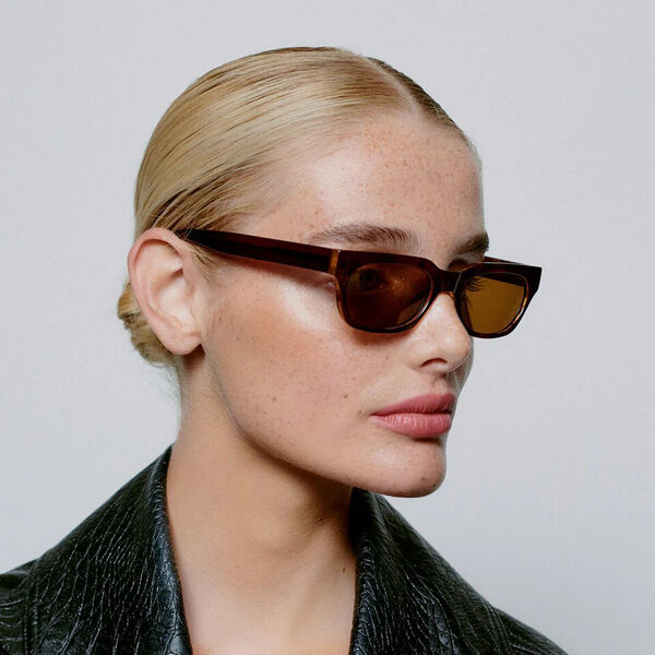 Bror Sunglasses, brown/demi light brown, A. KJÆRBEDE