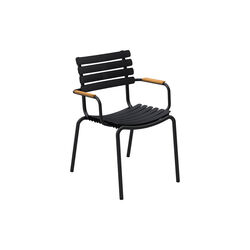 ReCLIPS Bamboo Dining Chair, black, HOUE