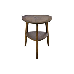 Heart Table, oiled smoked oak, Aakjaer Furniture