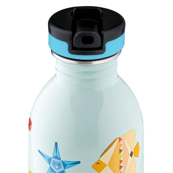 Urban Drinking Bottle with Sports Lid, sea friends, 24Bottles