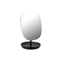 Fjord mirror, black, Stelton